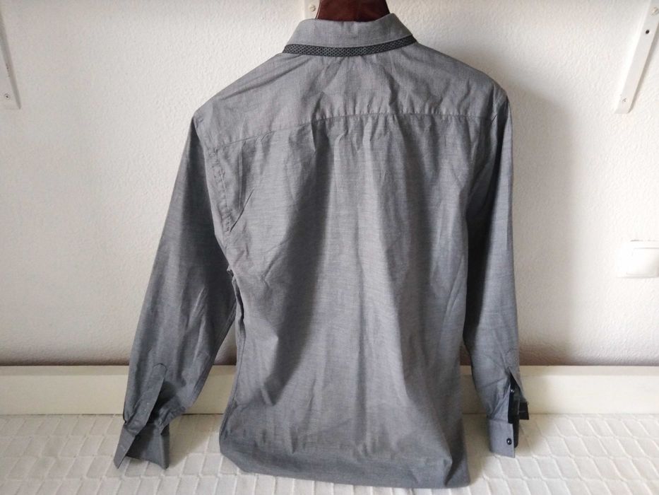 Camisa Basic Zara Man Slim Fit