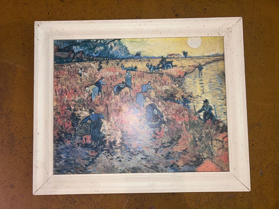 Obraz Van Gogh Czerwone winnice w Arles