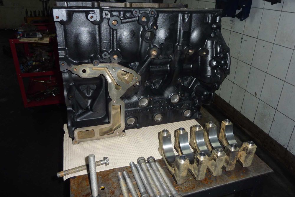 Blok silnika Mercedes Atego Antos om934 + wał korbowy nominał