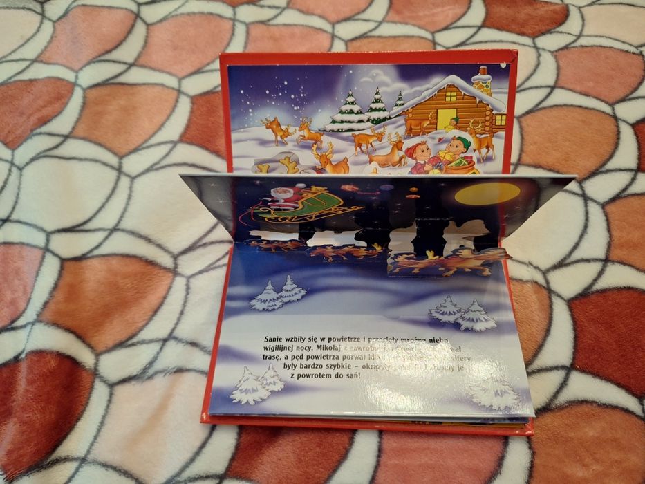 3 Książeczki rozkładane 3d