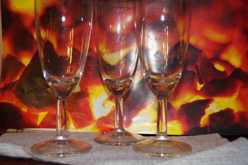 Бокали для шампанського ! нові 6 шт!