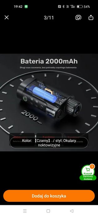 Gogle noktowizyjne, noktowizor, night vision