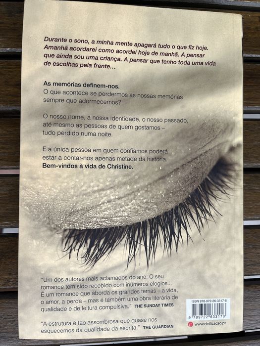 Livro “Antes de Adormecer “
