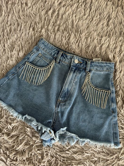 Zestaw szortów jeansowych