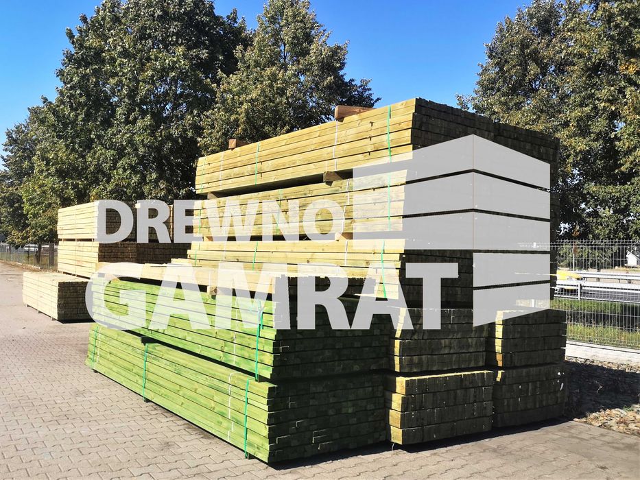 Łata dachowa sosnowa impregnowana 38x58