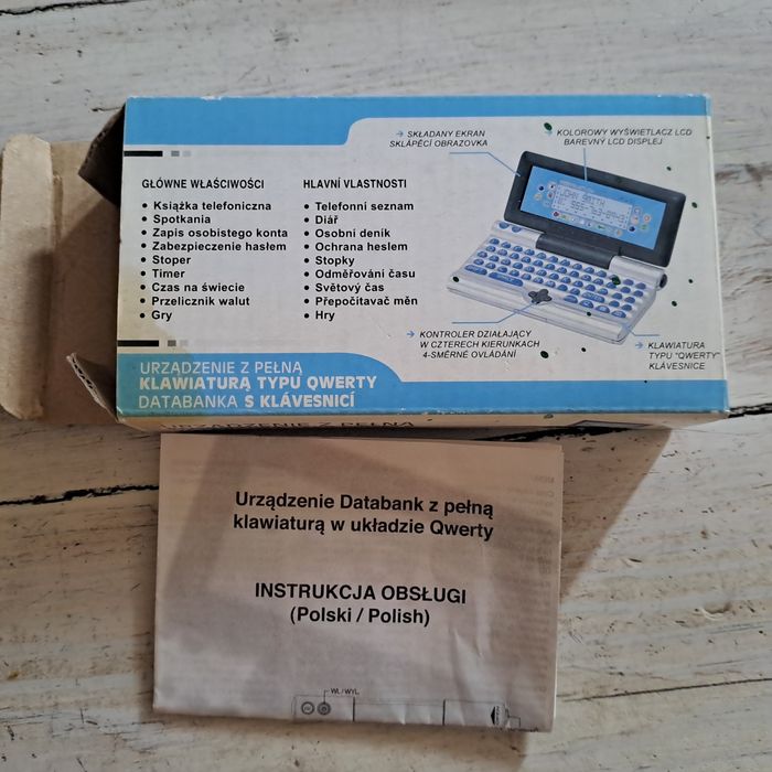 Elektroniczny organizer Retro