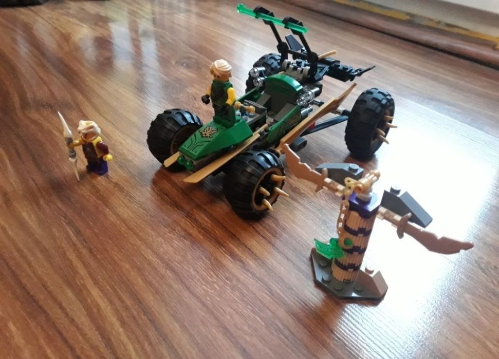 Pojazd zielonego Ninja