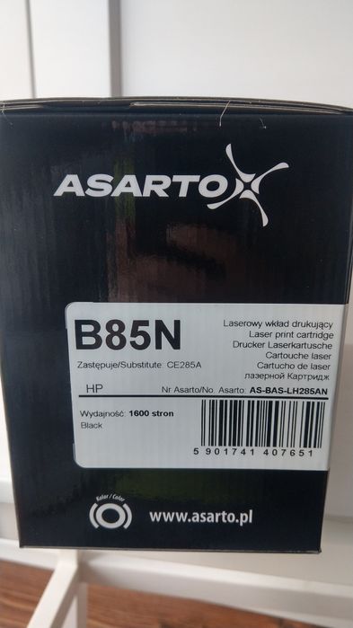 Toner do drukarki laserowej HP B85N Nowy.