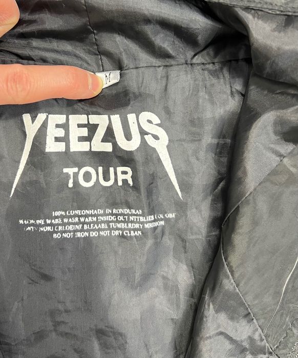 Kanye West Ye Yeezus Tour Jacket Yeezy Season 1 Black Kurtka