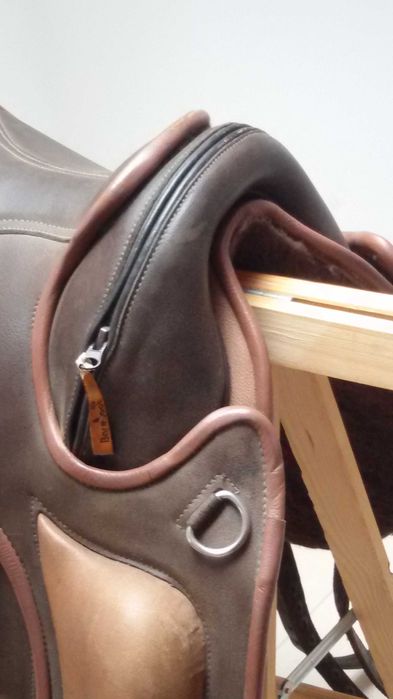 Siodło bezterlicowe Barefoot Barrydale brązowe i osprzęt