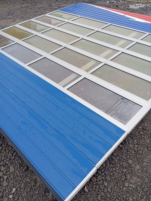 Brama garażowa segmentowa panelowa przemysłowa 400x300wysoka