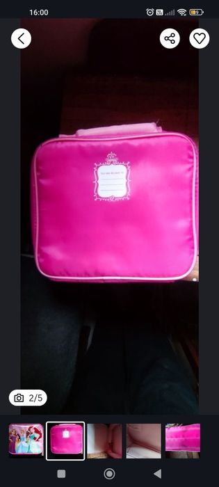 Plecak szkolny i lancz bag dla dziewczynki