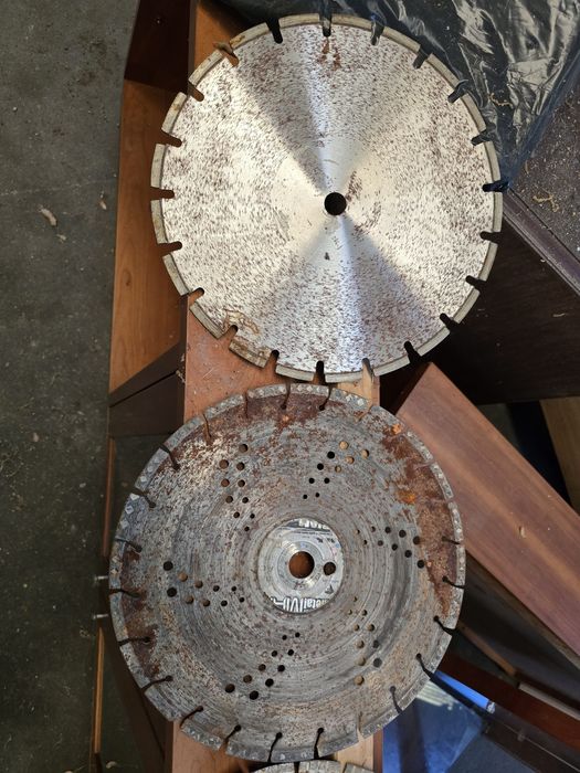 Discos diamantado profissionais novos e quase novos