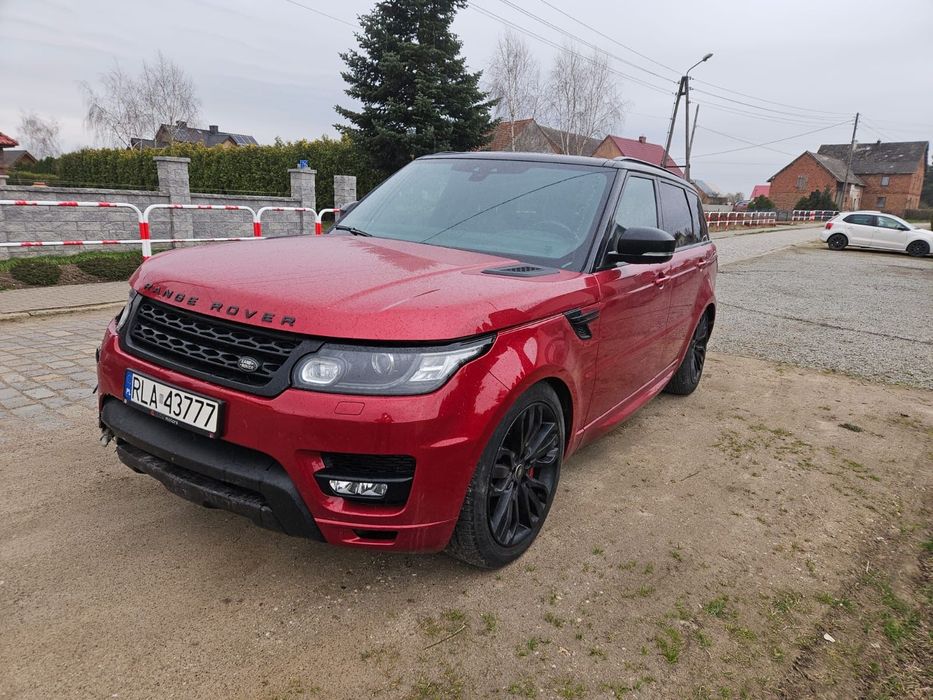 Land Rover Range Rover Sport SALON POLSKA 3.0 diesel 4X4 bardzo mało uszkodzony SUPER OKAZJA
