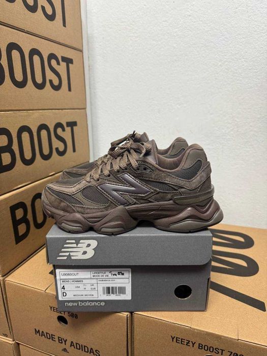 Кроссовки New Balance 9060 brown  Нью Беленс 9060 коричневые 37 38 39