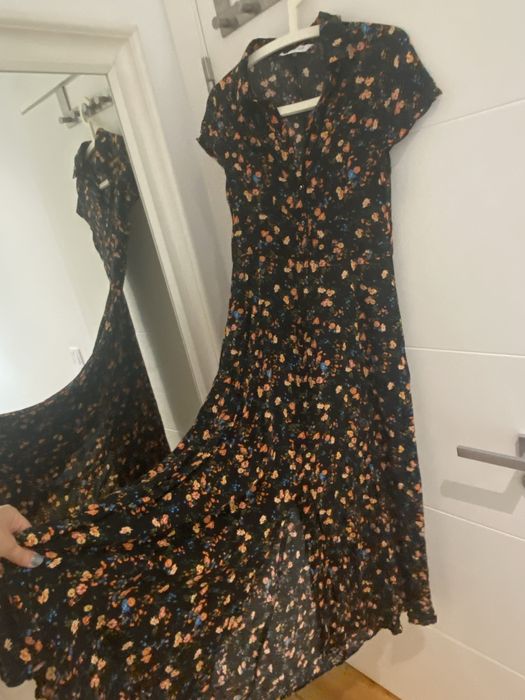 Vestido maxi florido - Zara