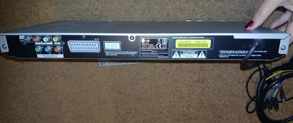 odtwarzacz płyt CD/DVD/VCD marki LG