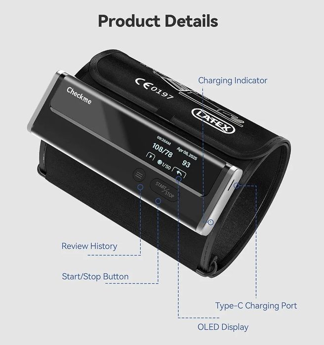 Тонометр Checkme BP2 Connect with ECG