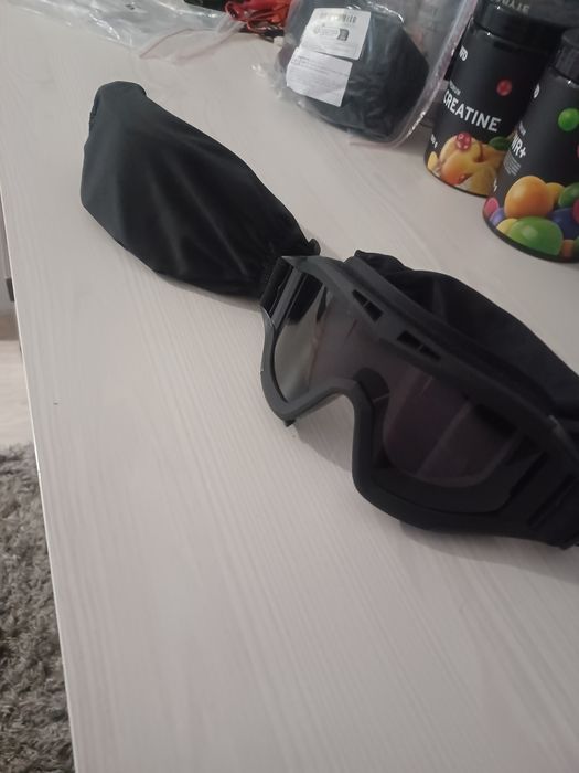 Gogle ochronne przyciemniane ASG