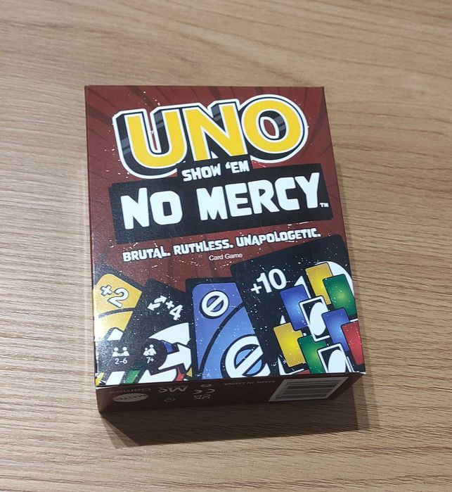 Uno No Mercy Gra Karciana Planszowa Logiczna