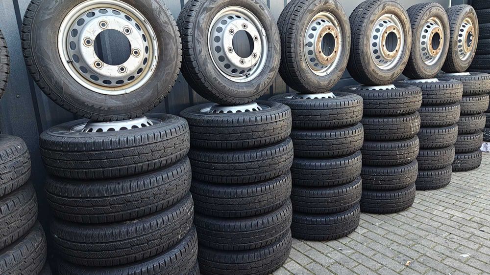 Koła Zimowe Sprinter Bliźniak 205/75/16C Toyo 2024r 7,5mm 6szt