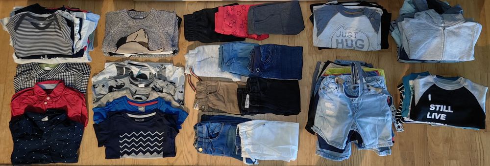 Paka ubrań chłopiec 92 wiosna/lato