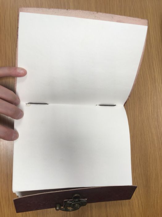 Caderno Artesanal de Couro