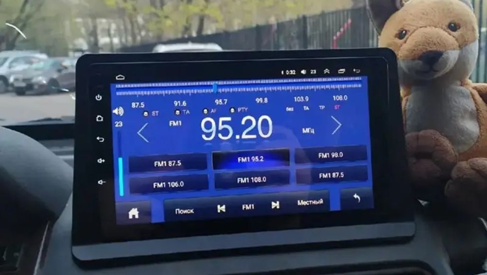 Adaptador p incorporar radio 2din Mitsubishi Pagero Hyundai Galloper