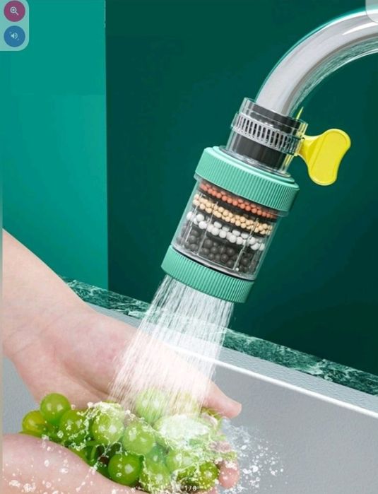 Filtro de água para torneiras