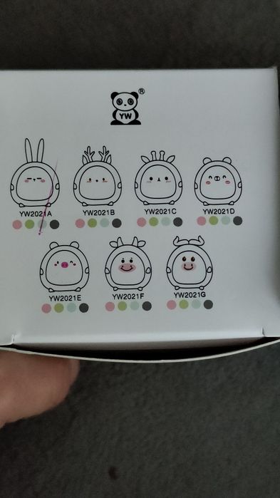 Lampka biurkowa, nocna, dziecięca Elf