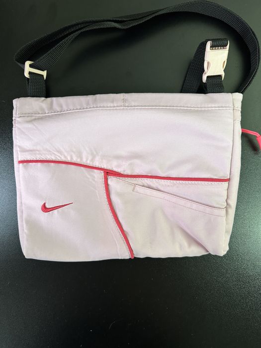 Сумка месенджер NIKE из куртки Handmade