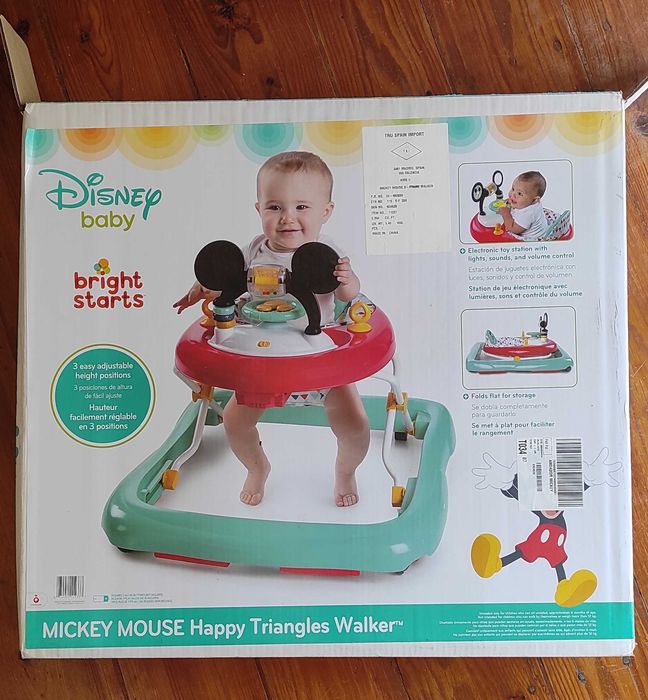 Andador - Disney Baby Bright Stars Happy Triangles