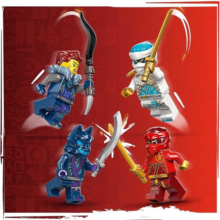 Klocki Lego Ninjago 71808 Mech Żywiołu Ognia Kaia