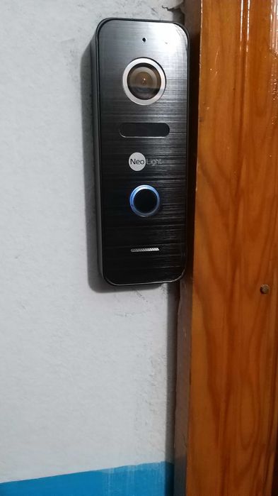 Комплект видеодомофона Neolight Sigma +FullHD black и панель Prime FHG