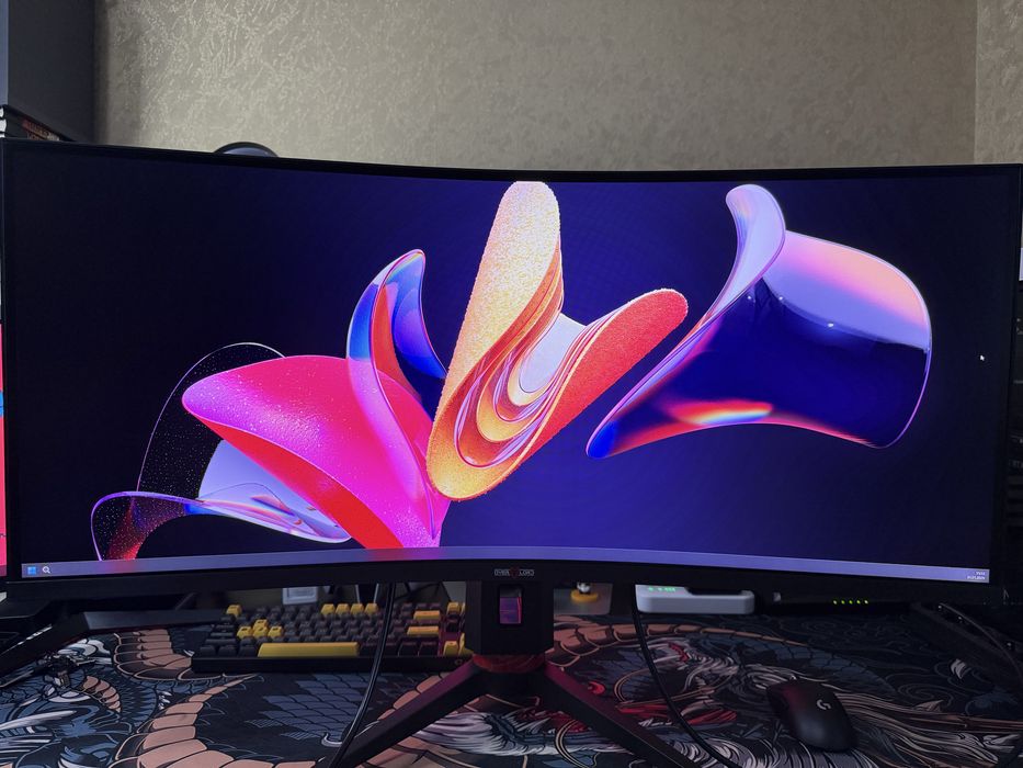 Монітор Qube Overlord C34UQ144 34" 165Hz 3440x1440 VA