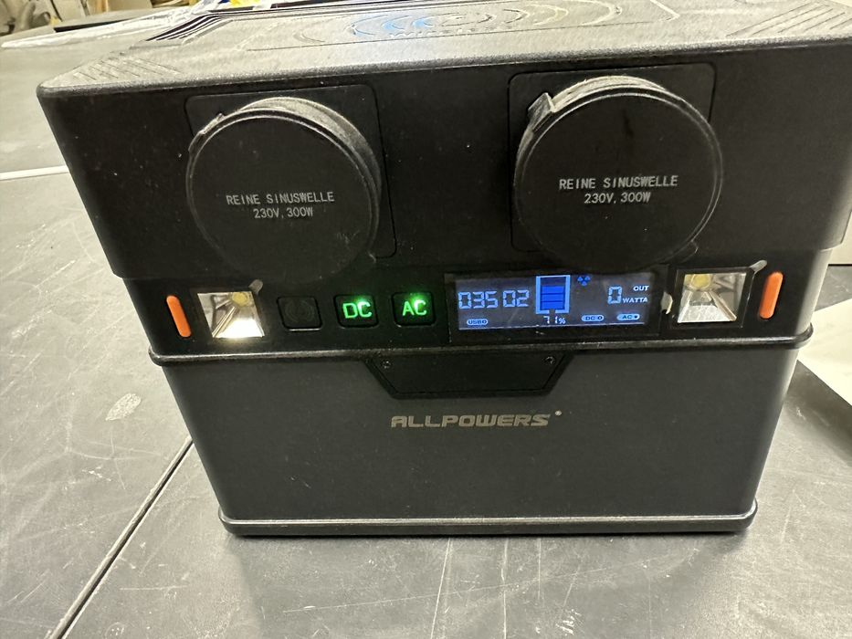 Przenośna stacja zasilania allpowers s 300