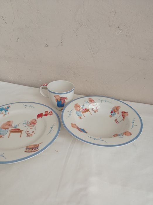 Детская посуда фарфоровая