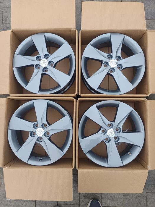 #T2G Alufelgi R16 5x100 Toyota Corolla Yaris Celica MAtrix Prius