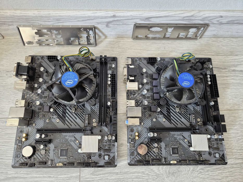 свіжий s1200 сет з відео Intel Pentium G6405 4.1GHz + ASRock M.2 H510