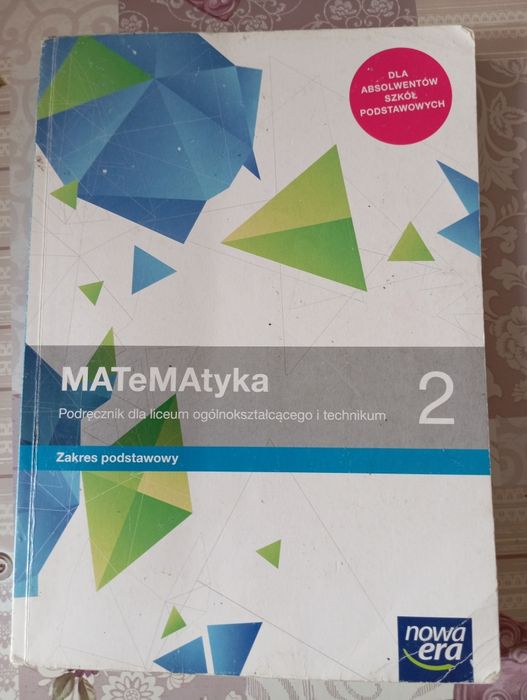 Matematyka klasa 2 liceum ogólnokształcące i technikum