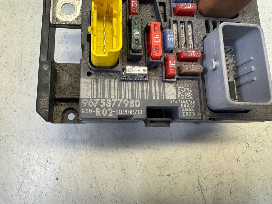 peugeot 5008 i moduł bsm 9675877980