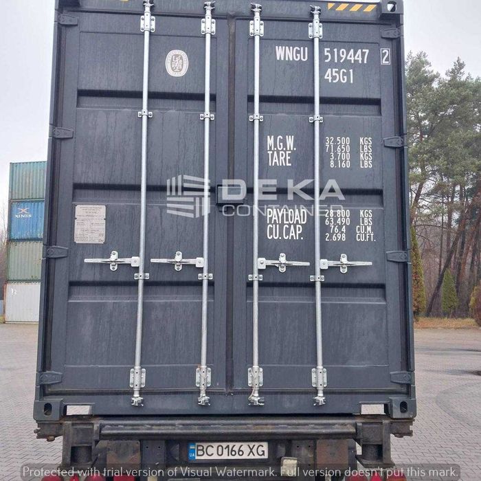 40 футові морські КОНТЕЙНЕРИ в НАЯВНОСТІ 40ф High Cube