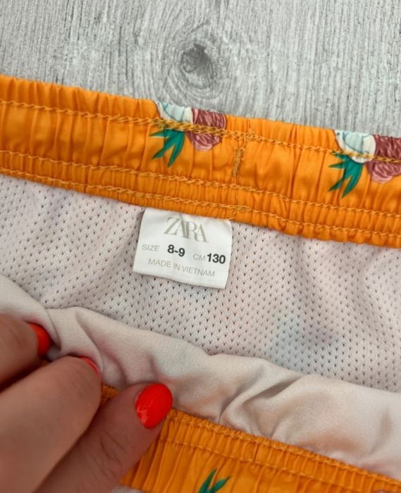 Zara spodenki kąpielowe