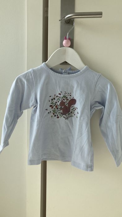 T-shirt Jacadi azul clara 36 meses