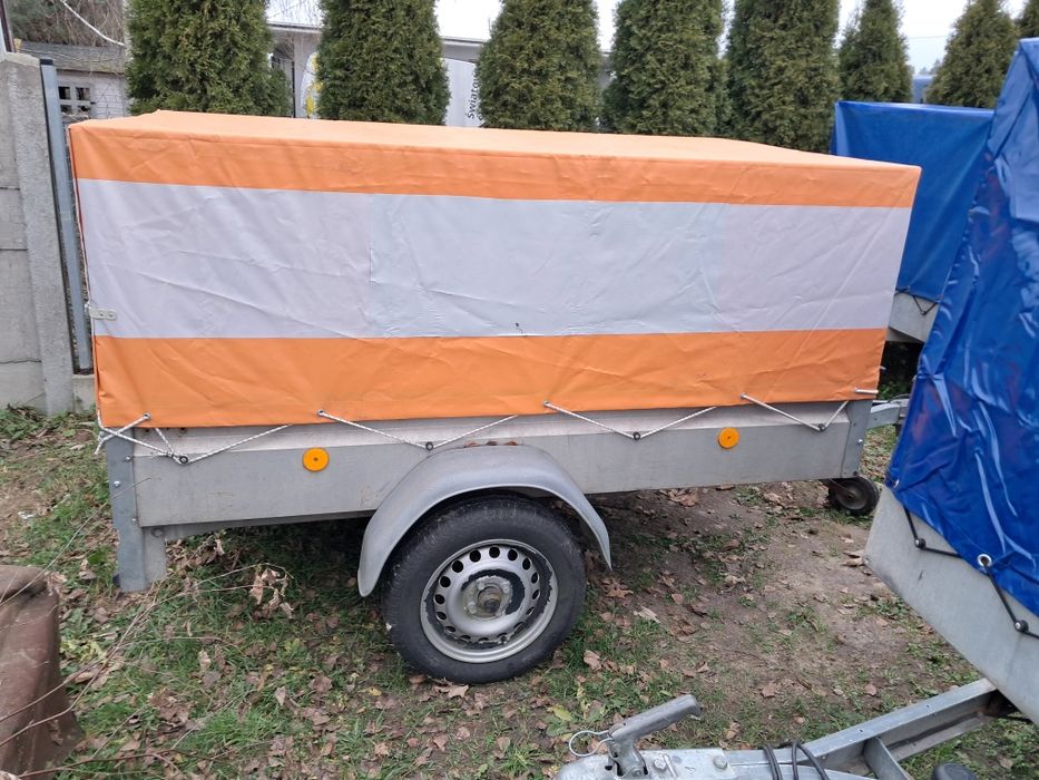 Przyczepka samochodowa lekka dmc 750 kg.