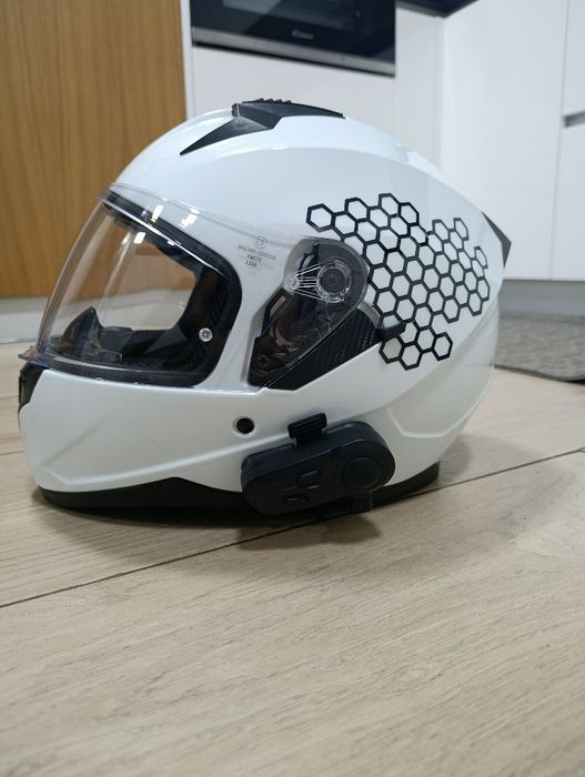Capacete 130R mota com intercomunicador