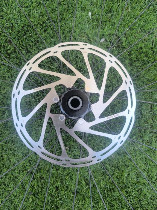 Conjunto rodas 29 alumínio Rodi + discos sram +cubos Shimano ebike