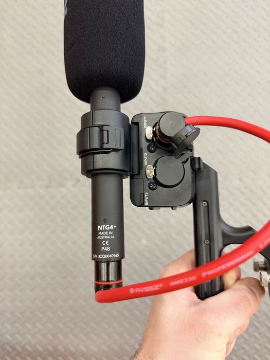Uchwyt górny XLR-H1 do mikrofonu + mikrofon rode ntg4+