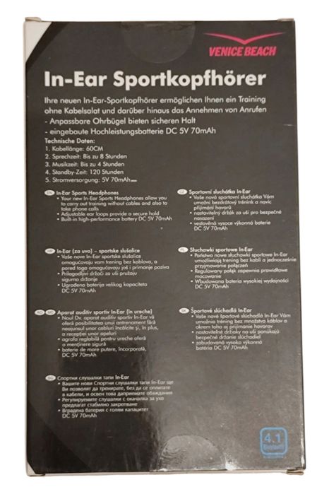 Słuchawki bezprzewodowe In-Ear
