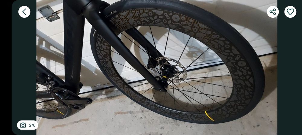 Rodas de carbono disco Mavic Cosmic Edição especial novas !!